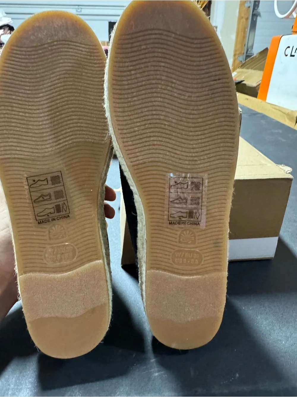 Soludos Smoking Platform Espadrille 8-8.5 Niche Black